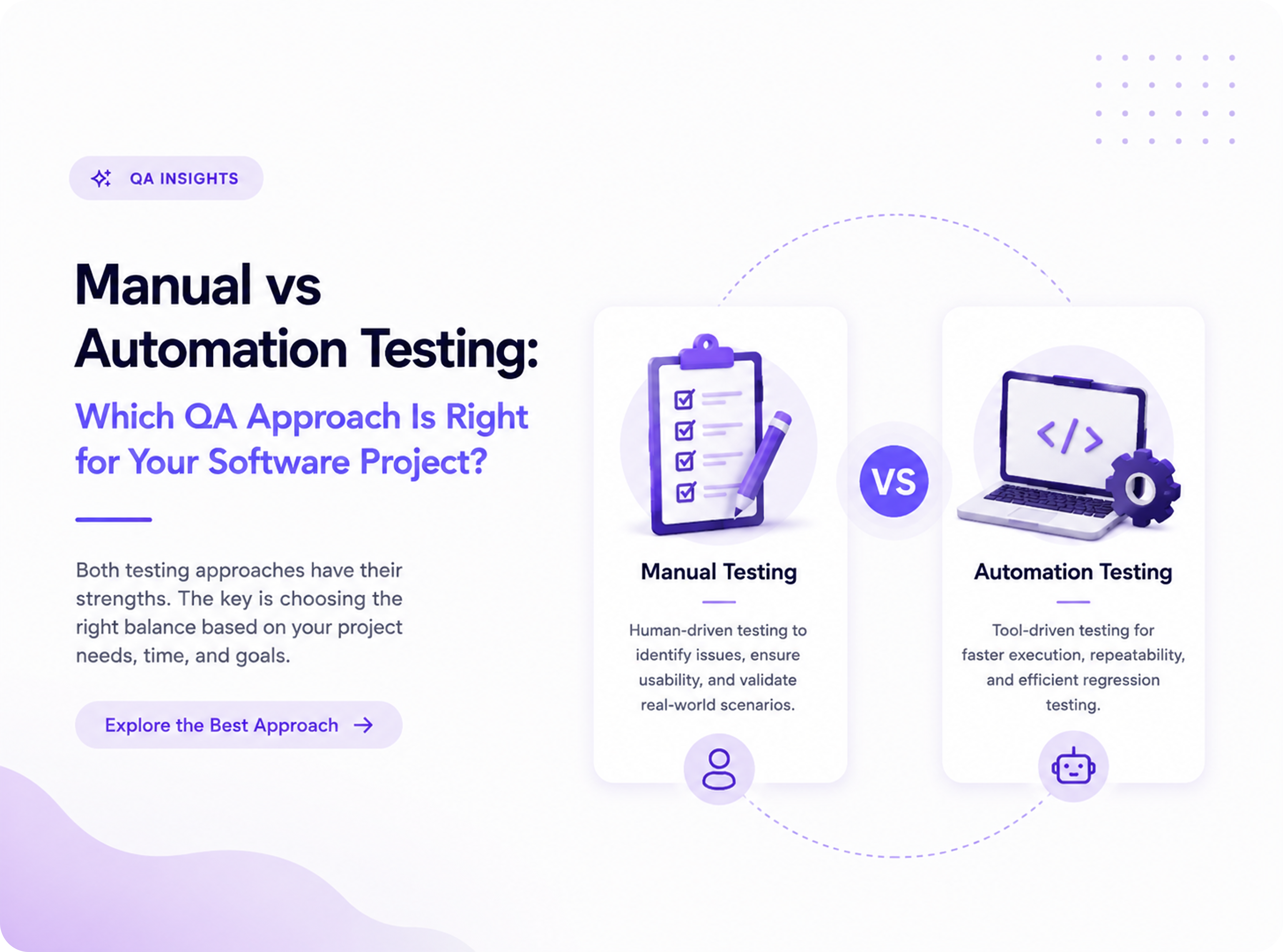Manual vs Automation Testing: Which QA Approach Is Right for You?