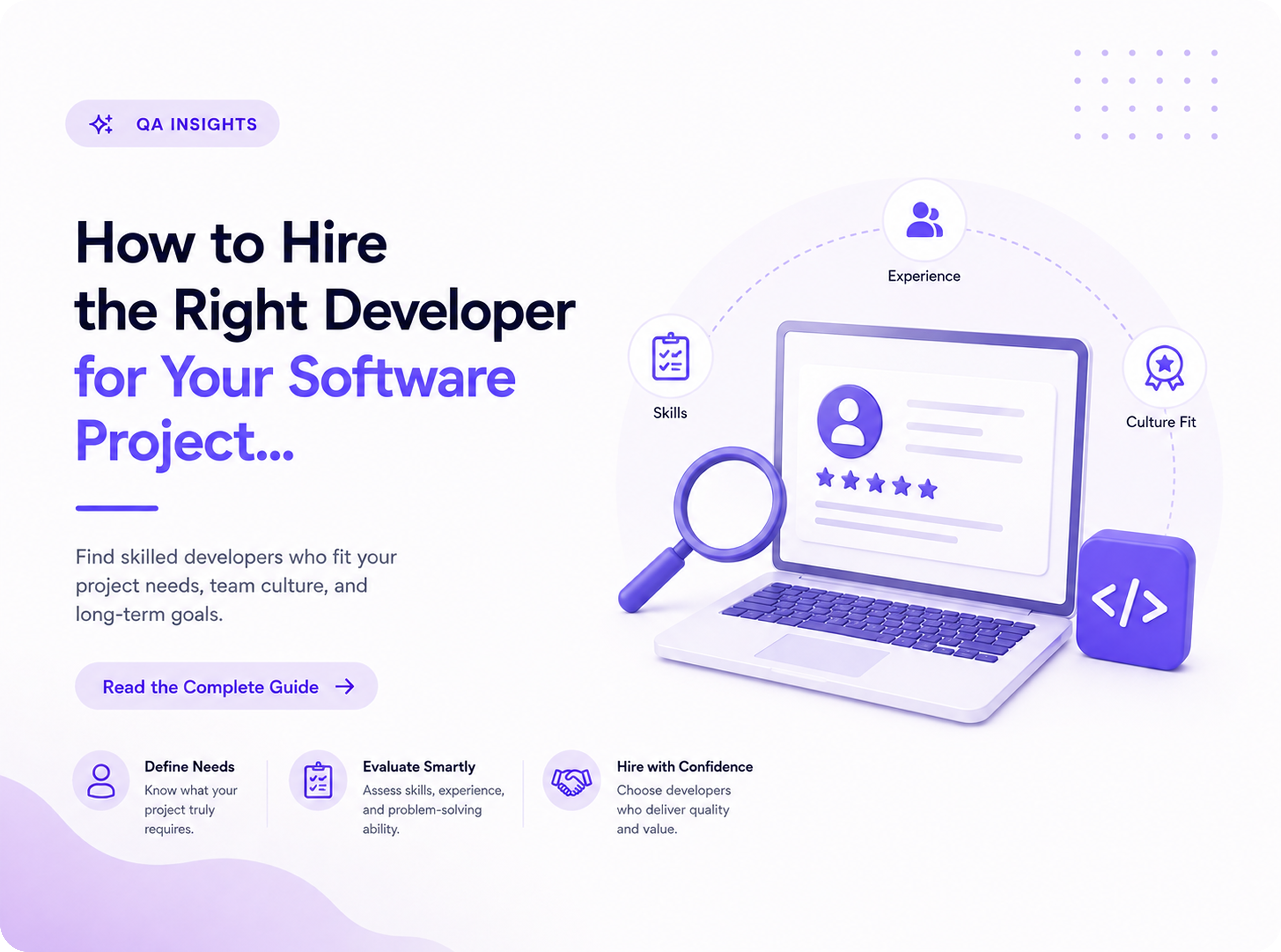 How to Hire the Right Software Developer for Your Project: A Complete Guide